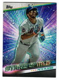 2024 Topps Pete Alonso Stars Of MLB Insert Baseball Card Mets