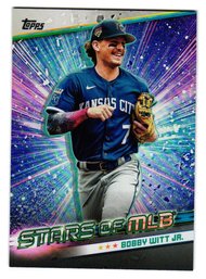 2024 Topps Bobby Witt Jr. Stars Of MLB Insert Baseball Card Royals