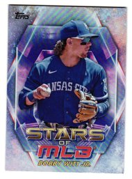 2023 Topps Bobby Witt Jr. Stars Of MLB Insert Baseball Card Royals