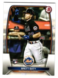 2023 Bowman Brett Baty Rookie Baseball Card Mets