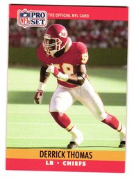 1990 Pro Set Derrick Thomas Football Card Chiefs