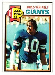 1979 Topps Brad Van Pelt All-Pro Football Card Giants