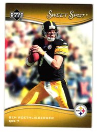 2005 Upper Deck Ben Rothlisberger Sweet Spot Football Card Steelers