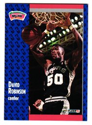 1991 Fleer David Robinson Basketball Card Spurs
