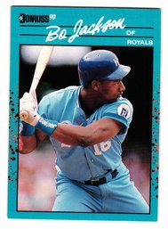 1990 Donruss Best Bo Jackson Baseball Card Royals