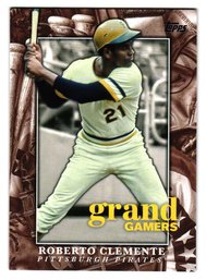 2024 Topps Roberto Clemente Grand Gamers Insert Baseball Card Pirates