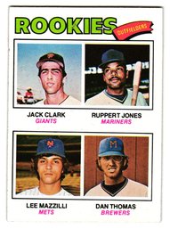 1977 Topps Jack Clark Rookie Baseball Card Giants