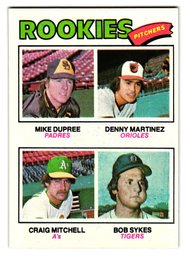 1977 Topps Denny Martinez Rookie Baseball Card Orioles