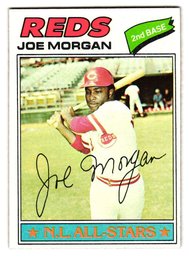 1977 Topps Joe Morgan All-Star Baseball Card Reds