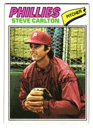 1977 Topps Steve Carlton Baseball Card Phillies