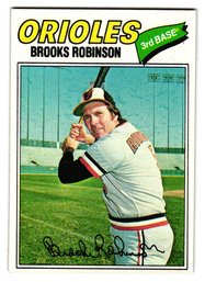 1977 Topps Brooks Robinson Baseball Card Orioles