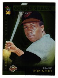 2000 Topps Golden Greats Frank Robinson Insert Baseball Card Orioles