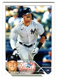 2023 Topps Aaron Judge Baseball Card Yankees