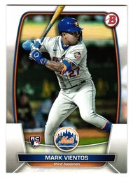 2023 Bowman Mark Vientos Rookie Baseball Card Mets