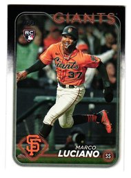 2024 Topps Marco Luciano Rookie Baseball Card Giants