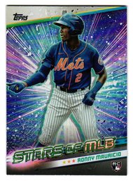 2024 Topps Ronny Mauricio Rookie Stars Of MLB Insert Baseball Card Mets