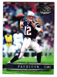 2002 Playoff Honors Tom Brady Football Card Patriots