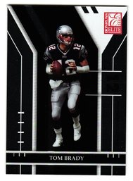 2004 Donruss Elite Tom Brady Football Card Patriots