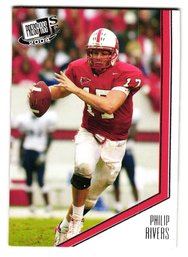 2004 Press Pass Philip Rivers Rookie Football Card Chargers