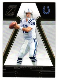 2005 Donruss Zenith Peyton Manning Football Card Colts