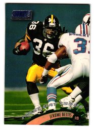1997 Topps Stadium Club 1st Day Issue Jerome Bettis Football Card Steelers