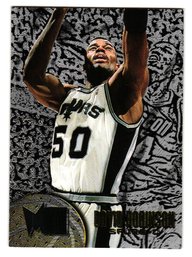 1995-96 Fleer Metal David Robinson Basketball Card Spurs