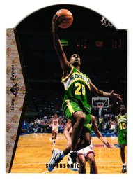 1994-95 Upper Deck SP Gary Payton Die Cut Basketball Card Supersonics