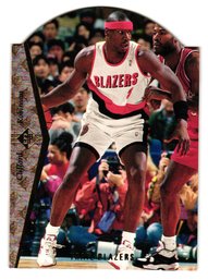 1994-95 Upper Deck SP Clifford Robinson Die Cut Basketball Card Blazers