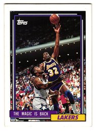 1992 Topps Magic Johnson Basketball Card Lakers