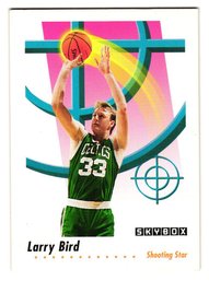 1992 Skybox Larry Bird Basketball Card Celtics