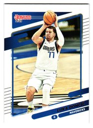 2021-22 Panini Donruss Luka Doncic Basketball Card Mavericks