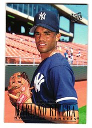 1996 Fleer Ultra Mariano Rivera Rookie Baseball Yankees