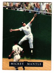 1992 Pinnacle Mickey Mantle Baseball Card Yankees