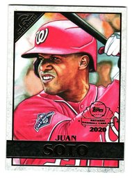 2020 Topps Gallery Juan Soto National Baseball Card Day Card Nationals