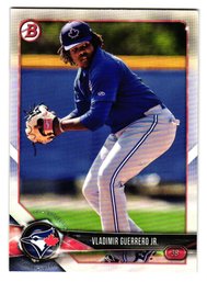 2018 Bowman Vladimir Guerrero Jr. Prospect Baseball Card Blue Jays