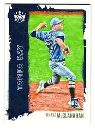 2021 Panini Diamond Kings Shane McClanahan Rookie Baseball Card Rays