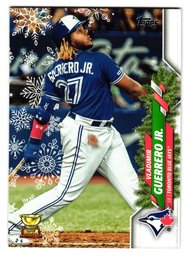 2020 Topps Holiday Vladimir Guerrero Jr All-Star Rookie Cup Baseball Card Blue Jays