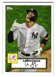 2021 Topps Aaron Judge '52 Insert Baseball Card Yankees