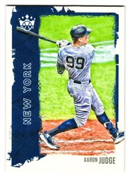 2021 Panini Diamond Kings Aaron Judge Baseball Card Yankees