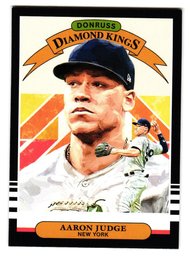 2019 Panini Diamond Kings Aaron Judge Insert Baseball Card Yankees