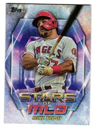 2023 Topps Mike Trout Stars Of MLB Insert Baseball Card Angels