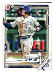 2021 Bowman Bobby Witt Jr. Prospect Baseball Card Royals