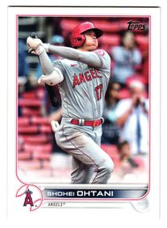 2022 Topps Shohei Ohtani Baseball Card Angels