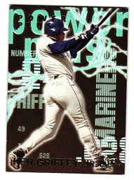 1997 Fleer Ultra Ken Griffey Jr. Power Plus Insert Baseball Card Mariners