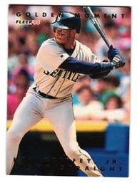 1994 Fleer Ken Griffey Jr. Golden Moment Insert Baseball Card Mariners