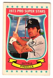 1973 Kellogg's Pro Super Stars Lou Piniella Baseball Card Royals