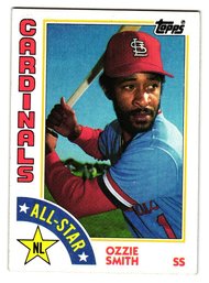 1984 Topps Ozzie Smith All-Star Baseball Card Cardinals
