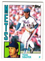 1984 Topps Tom Seaver Baseball Card Mets