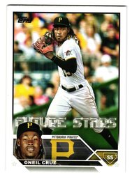 2023 Topps Oneil Cruz Future Stars Baseball Card Pirates