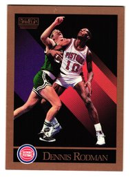 1990 Skybox Dennis Rodman Basketball Card Pistons